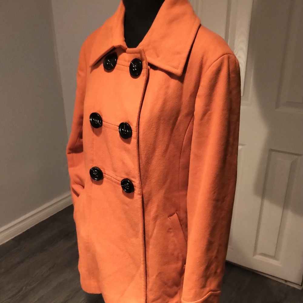 Esprit double breasted wool jacket-EUC